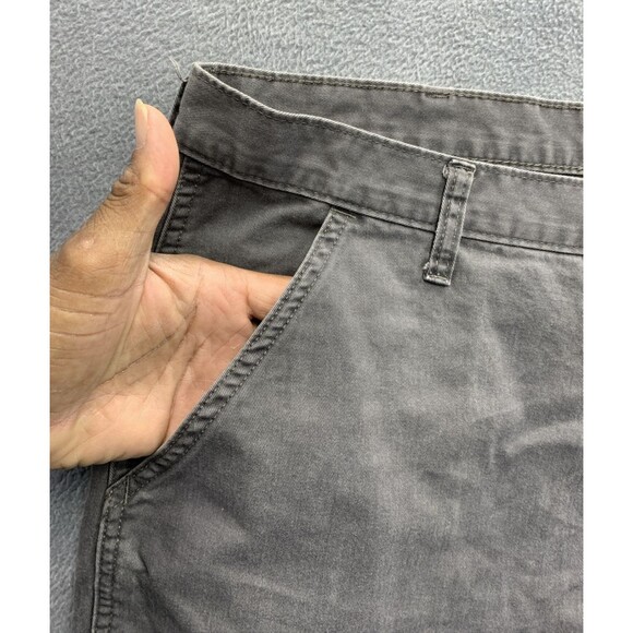 Wrangler Jeans Co. Men's Cargo Pants Outdoors Hiking Camping Gray Size 40x30 - Picture 12 of 16